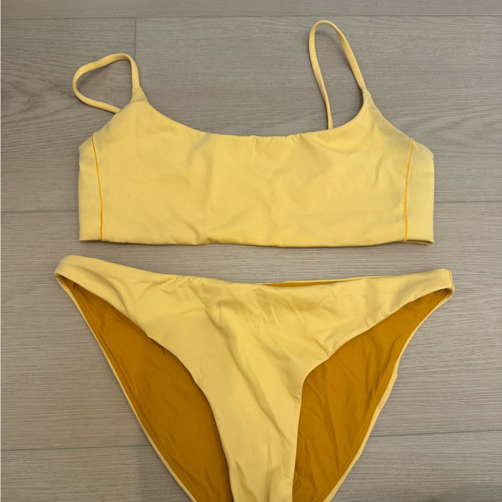 Left On Friday Sunny Yellow Bikini Set